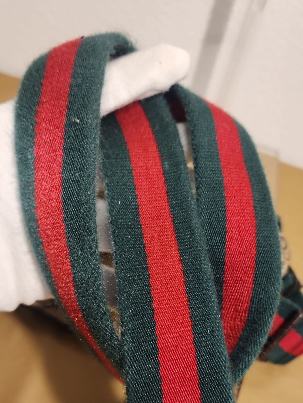 Gucci Canvas Web Leather Waist Bag - Picture 7 of 17